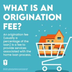 Origination fee Origination fee