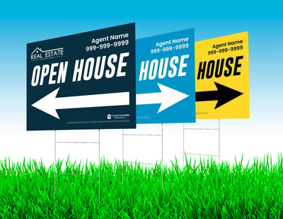 Sample Open House Signs