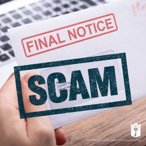Scam Alert - Letters and Postcards Scam Alert - Letters and Postcards