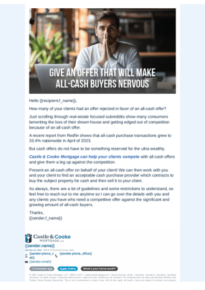 cash offer email agent gt cash offer email agent gt