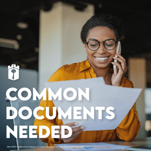 common documents needed common documents needed