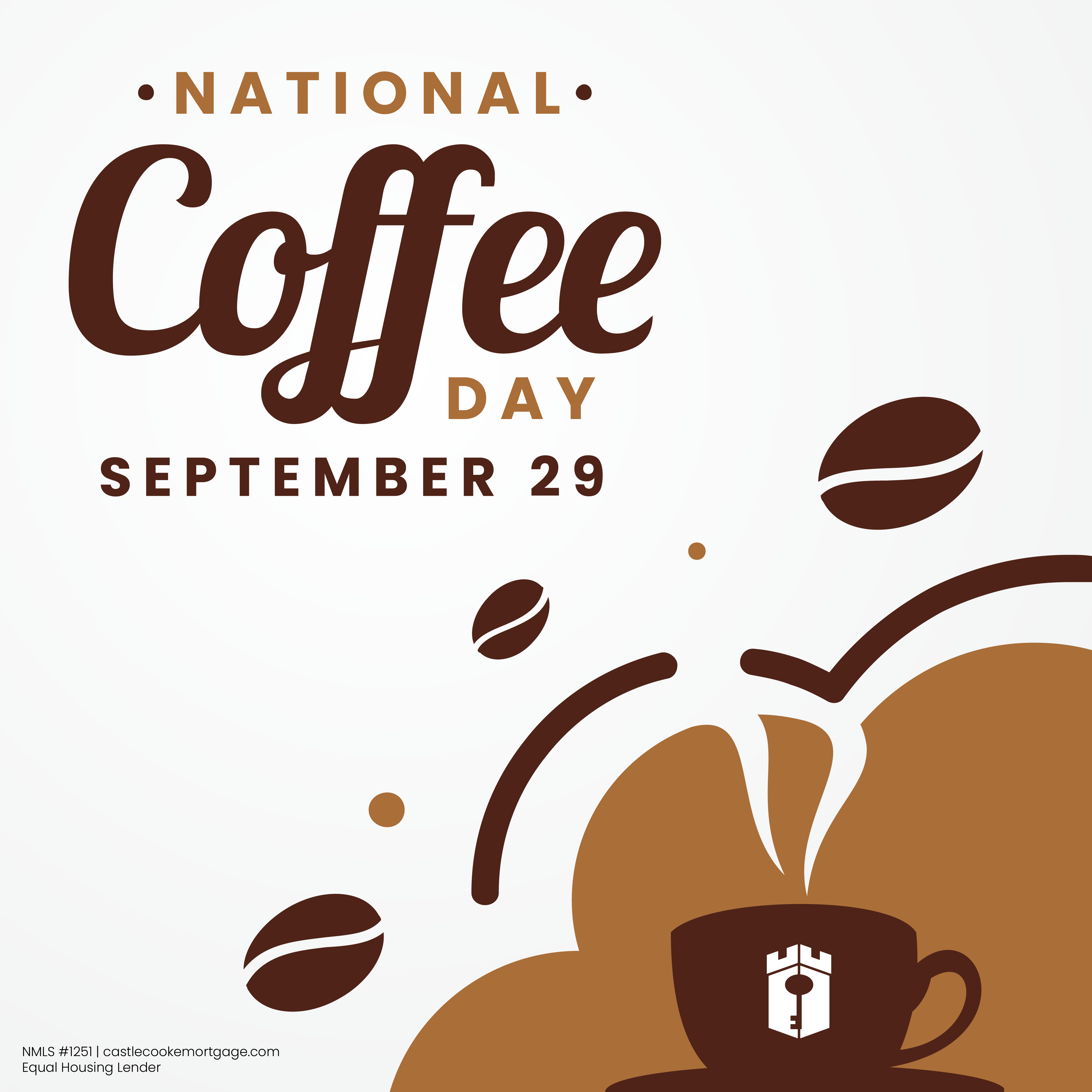 September 29, 2021 - National Coffee Day - corrected date September 29, 2021 - National Coffee Day - corrected date