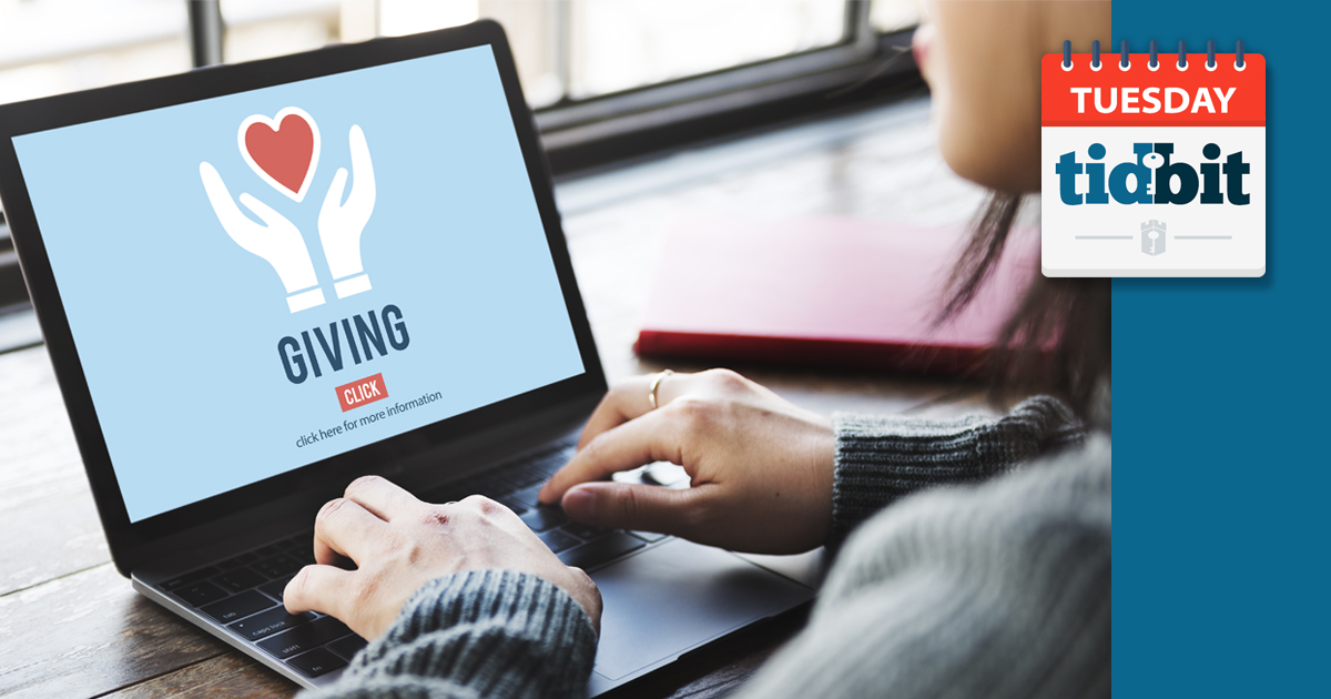 TuesdayTidbit_Nov 24_Donation TuesdayTidbit_Nov 24_Donation