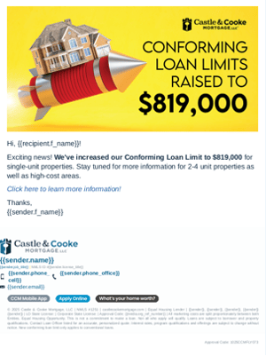 2026 loan limits email 2026 loan limits email
