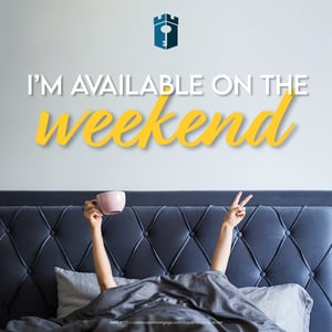 Im available on the weekend (1)