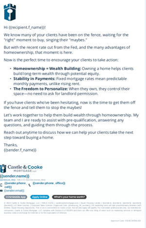 get clients off the fence get clients off the fence