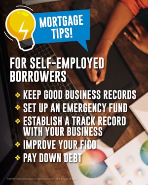 mortgage tips for self employed borrowers mortgage tips for self employed borrowers