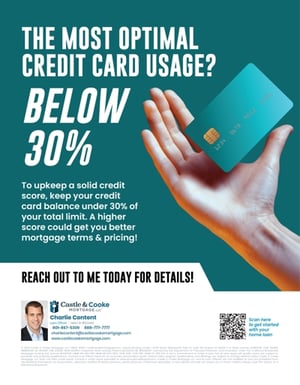 optimal credit card usage 30 percent flyer gt optimal credit card usage 30 percent flyer gt