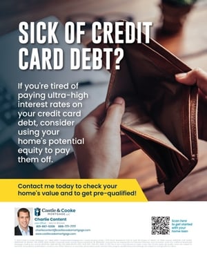 sick of credit card debt