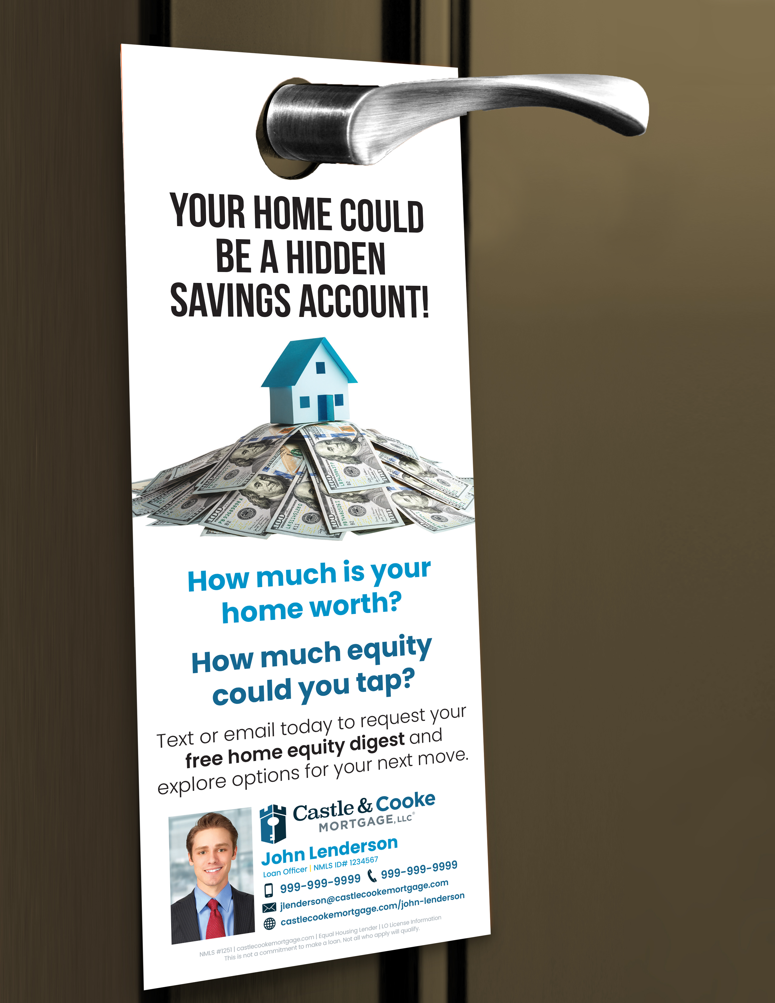 2022 Cash Out-Home Equity Door Hanger 2022 Cash Out-Home Equity Door Hanger