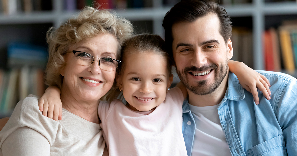 Three generations celebrate homeownership