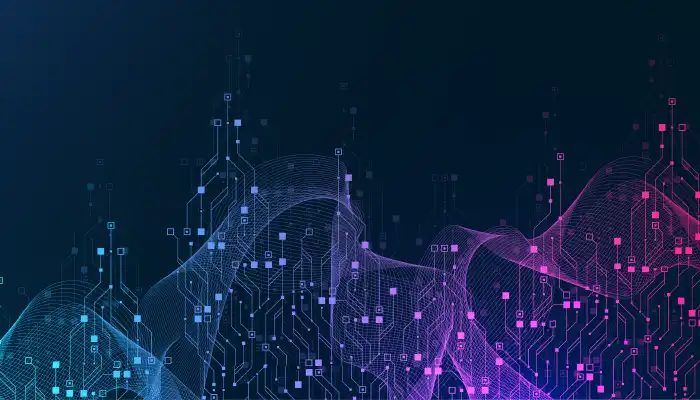 colorful technology illustration