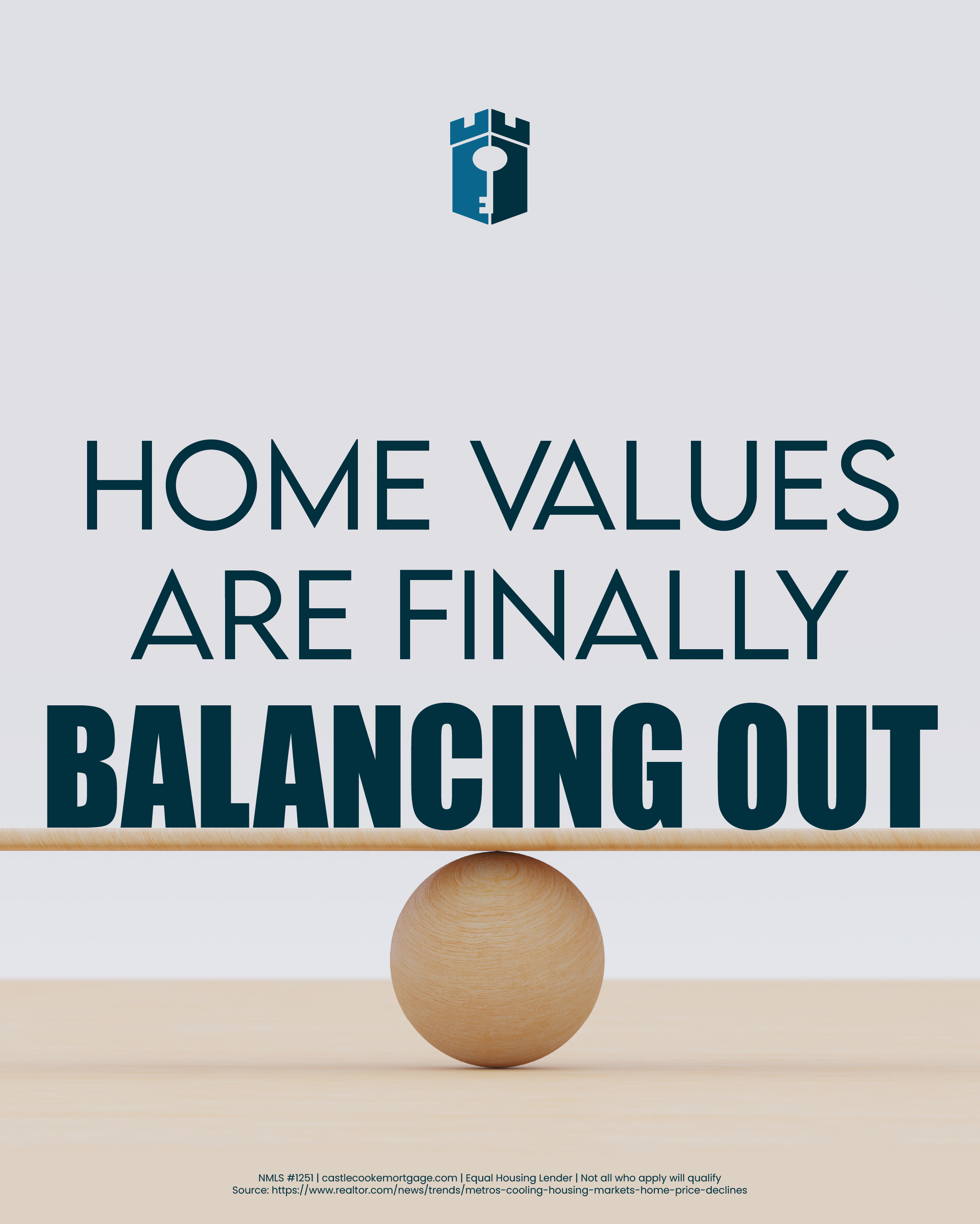 home values balancing out