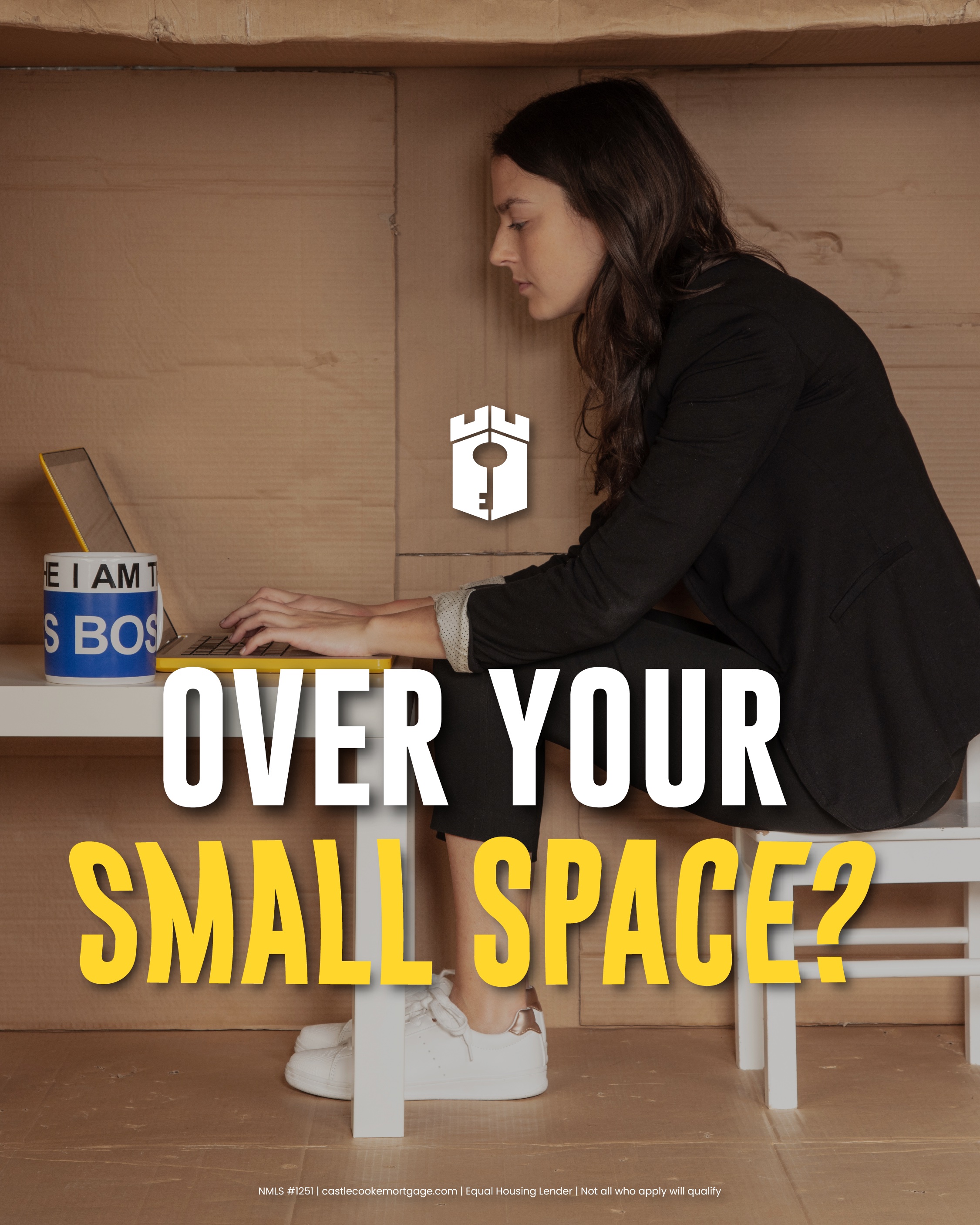 over your small space
